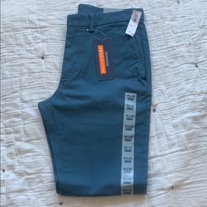 Old Navy teal khaki/chino pants for men